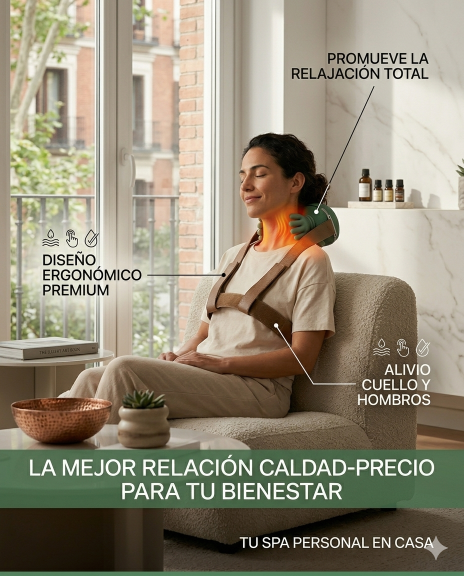 Masajeador Cervical y de Espalda (Paga al Recibir)