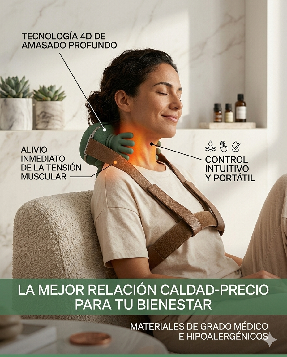 Masajeador Cervical y de Espalda (Paga al Recibir)